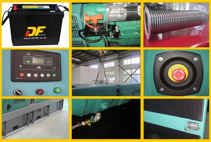 TD226B-3D에 의해 강화되는 EPA에 의하여 찬성되는 50HZ 40KW/50KVA Deutz 디젤 엔진 발전기
