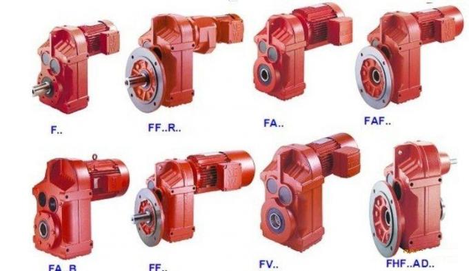 Eurodrive F 평행선 갱구 나선형 Gearmotors를 꿰매십시오
